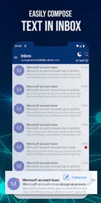 Email android App screenshot 1